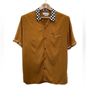 Urban Outfitters checkered camp shirt. Medium.
